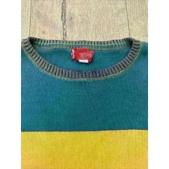 Levi's Mens Medium Multi Color Long Sleeve Casual Sweater - Picture 3 of 8